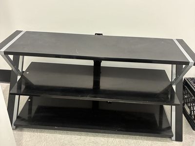 Black TV console