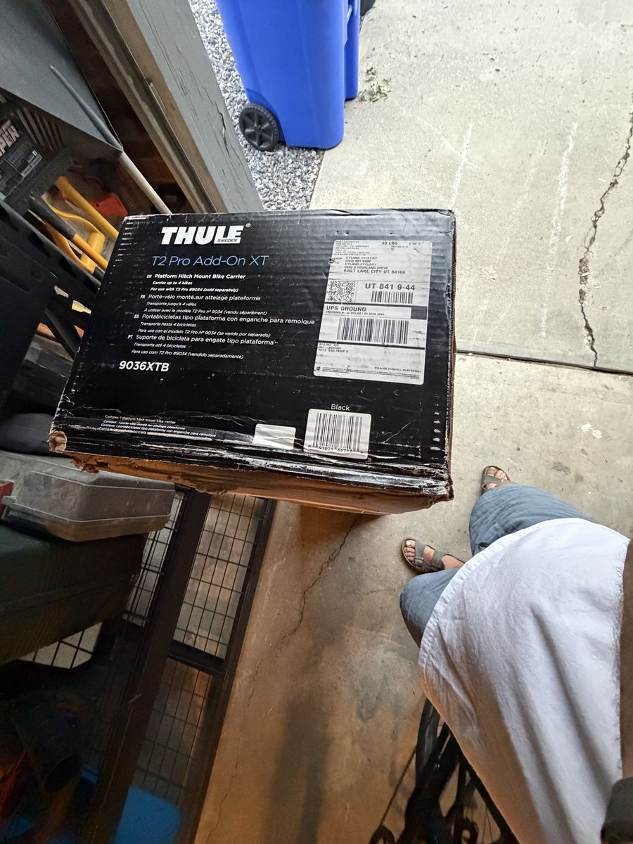 Thule xt2 add on bike rack