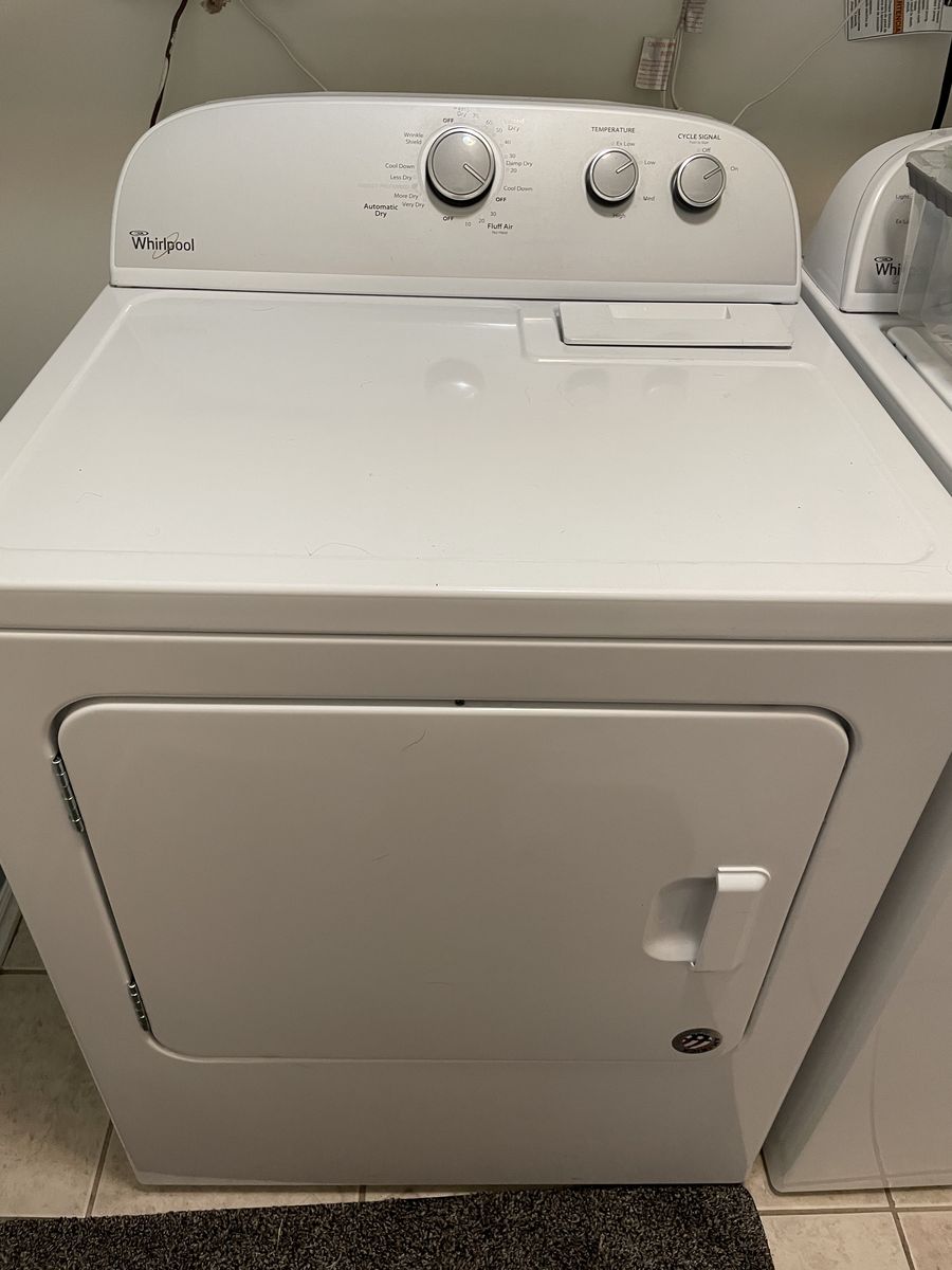 Whirlpool WED4950EW0 Electric Dryer - White - Used, Good Condition