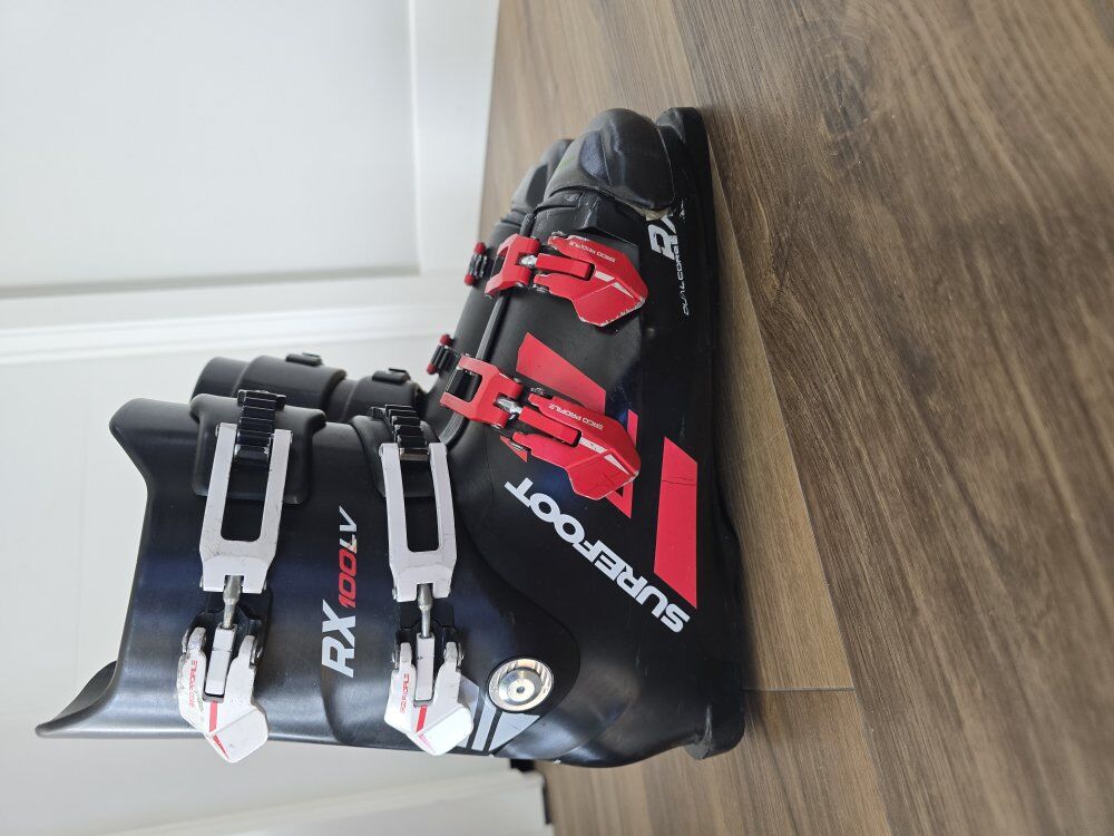 A Pair of Lange ski boot shells