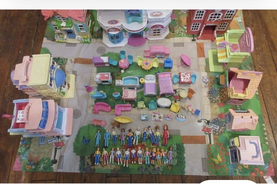 Fisher Price Vintage Sweet Streets Lot