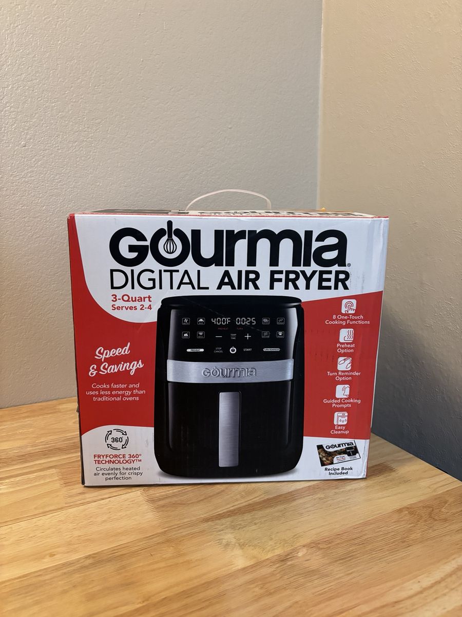 Gourmia 3-Quart Digital Air Fryer GAF326