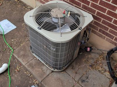 60k Btu furnace & 2 ton AC unit.