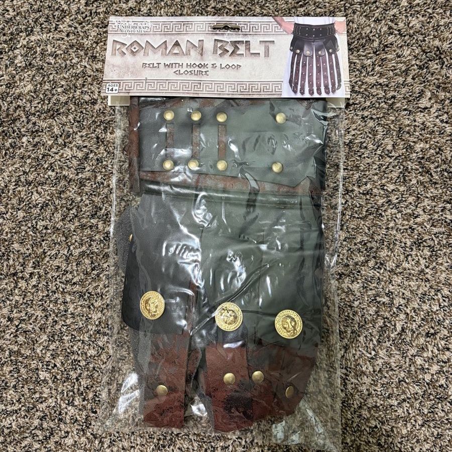 Roman Gladiator Roman Belt Costume Armor Skirt