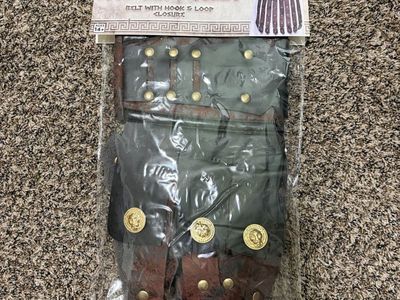Roman Gladiator Roman Belt Costume Armor Skirt