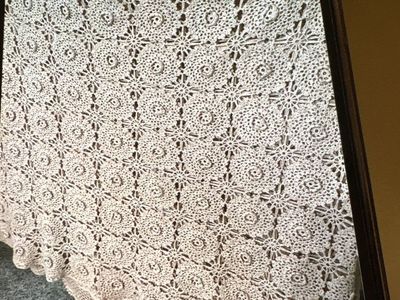 Handmade Crocheted Blanket Cover
