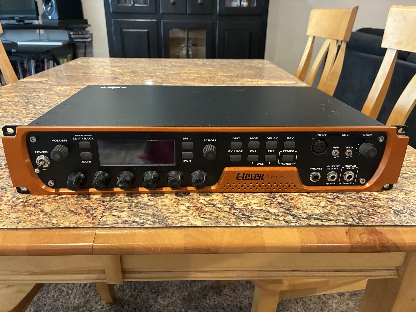 Avid Eleven Rack Guitar Multi-Effects Processor and Audio Interface