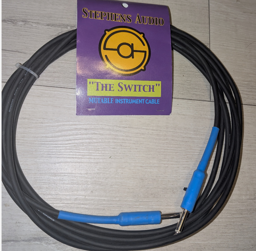 Stephens Audio The Switch Guitar Cable Mutable Instrument Cable NEW