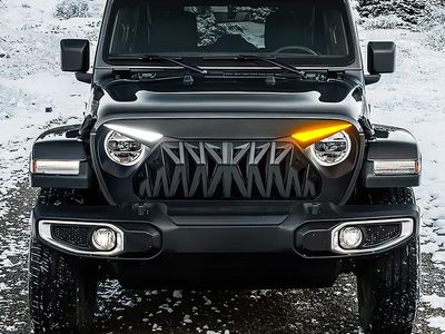 Brand New Front Grill ( 2018-2026 Jeep Wrangler JL JLU & 2020+ Gladiator JT)