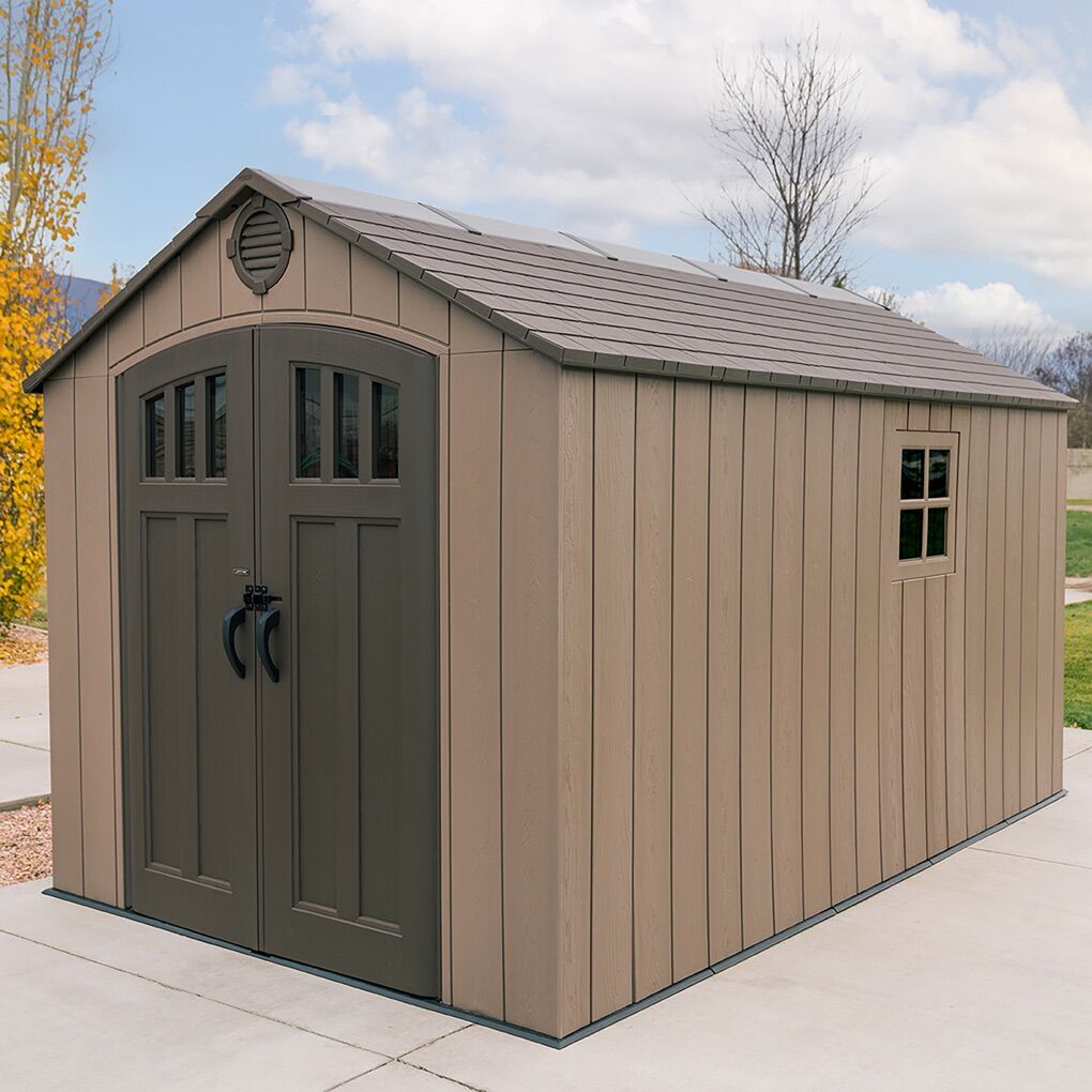 Lifetime 8x12.5 Outdoor Storage Shed