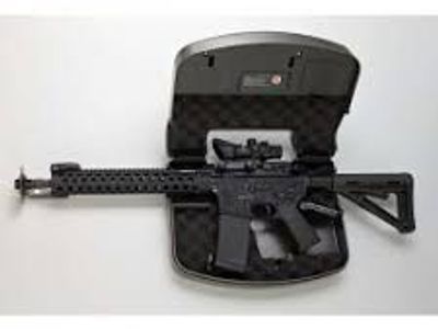 Hornady RAPiD Safe AR Wall Lock RFID Safe Steel Black