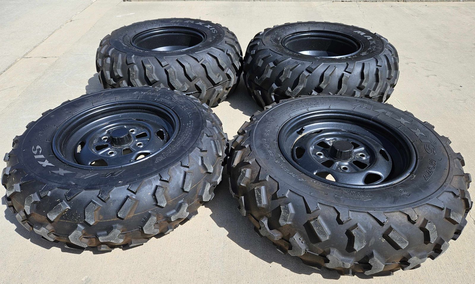 Maxxis M977 & M978 with 4x110 wheels