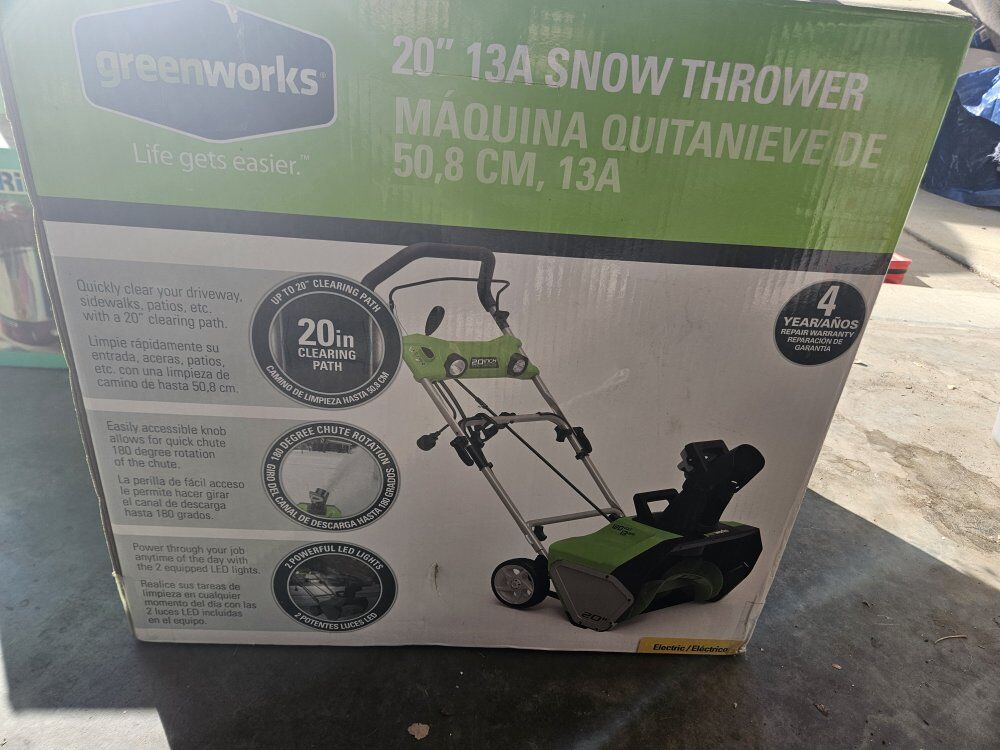 snow thrower / blower