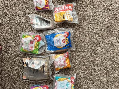 Vintage Fast Food Kid Meal Toy Lot - unopened
