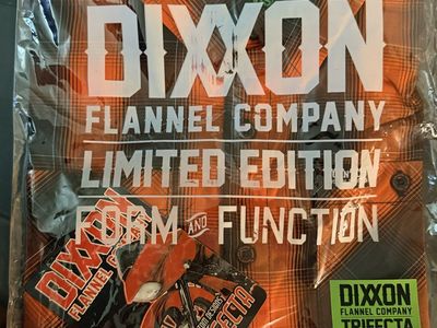 Dixon Flannel Company Limited Edition Trifecta Short Sleeve Plaid Shirt youth XL