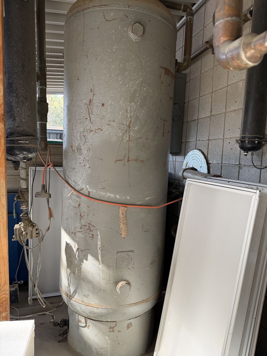 Industrial Air Compressor Set-Up