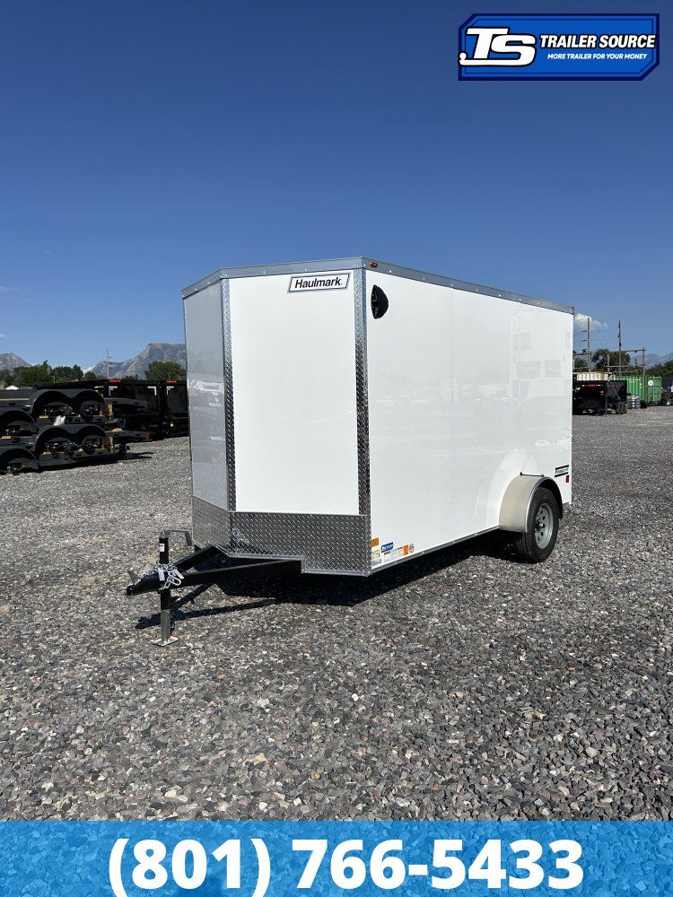 6x12 Haulmark Passport Enclosed Cargo Trailer - 6'6" Interior - 3.5K GVWR - .080 PolyCor
