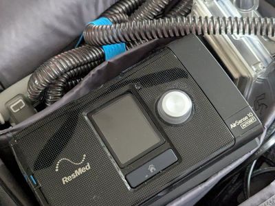 C-PAP Kit with Travel Case, Good Condition