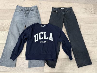Lot of 3 Girls PacSun, Zara and H&M clothes