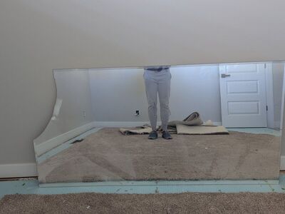 Free mirror (broken corner)