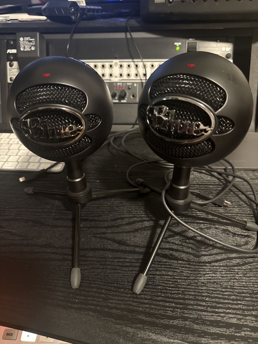 Blue Snowball A00122 USB Microphone Pair