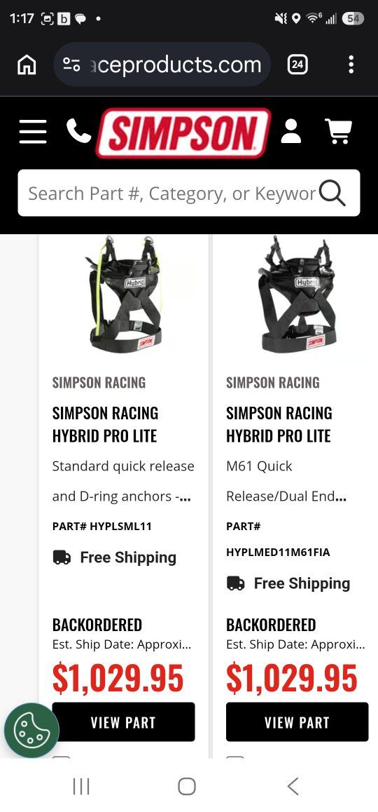 Simpson Hybrid Pro (HANS)