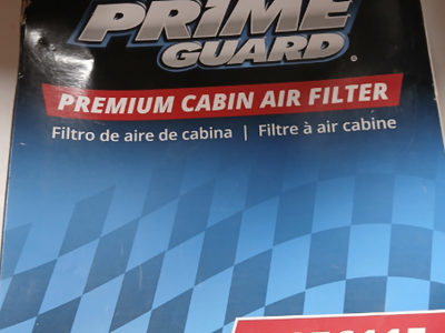 Prime Guard PCF6115 Premium Cabin Air Filter - New Replacement Part-Section A