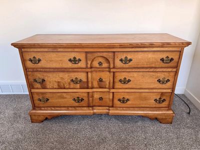 Solid Wood Vintage Dresser