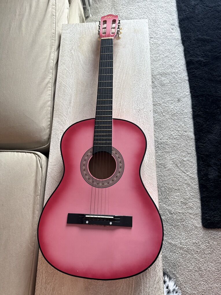 Pink Guitar