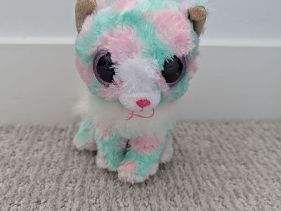 Ty Silk Beanie Boos - Opal the cat