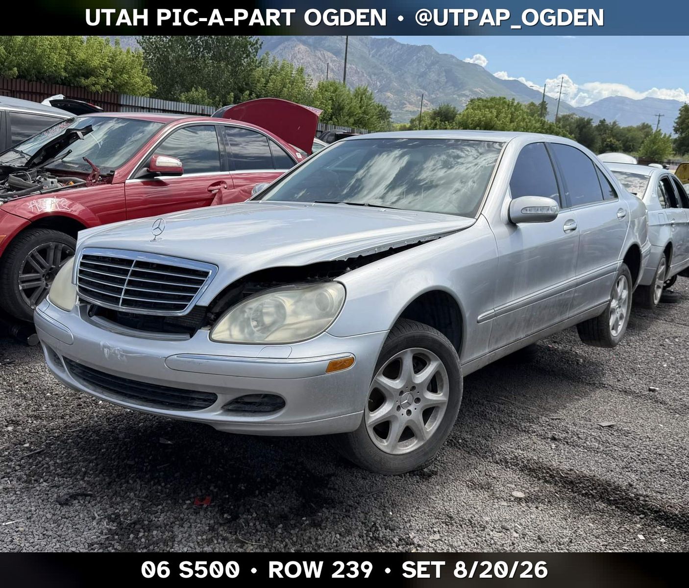 Just In! 2006 Mercedes-Benz S500 W221 Parts - UTPAP Ogden