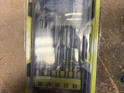 New Ryobi Woodboring Drill Bit Set 11pc