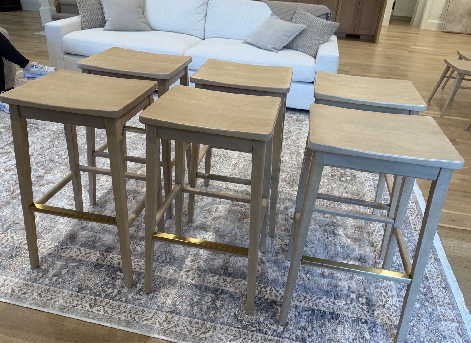Brand new bar stools set of six