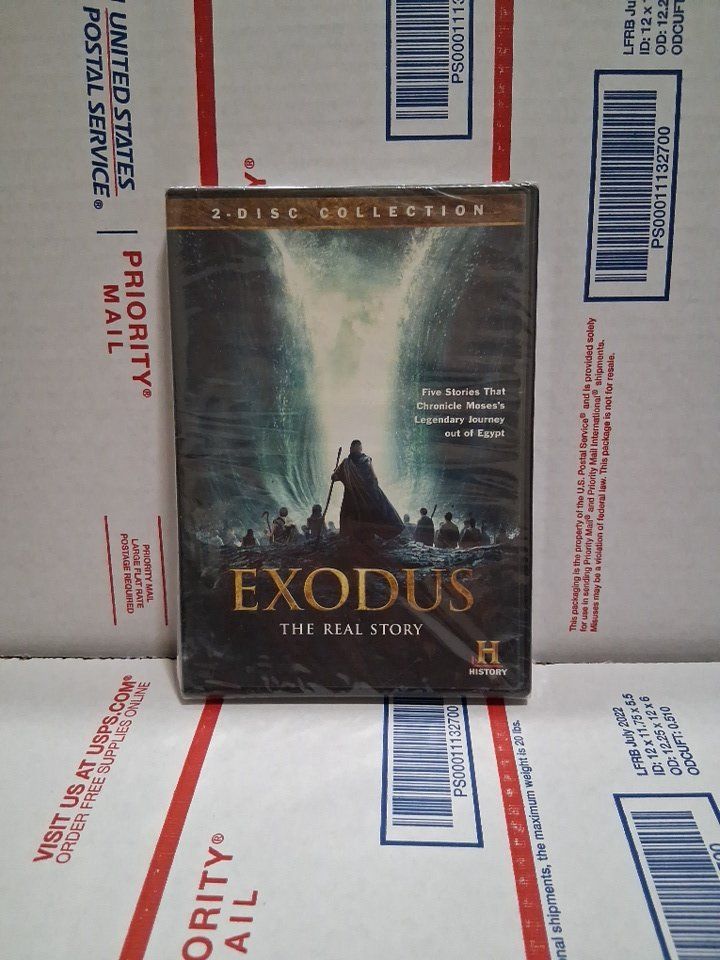 DVD Exodus The Real Story - History Channel - 2 Disc Collection