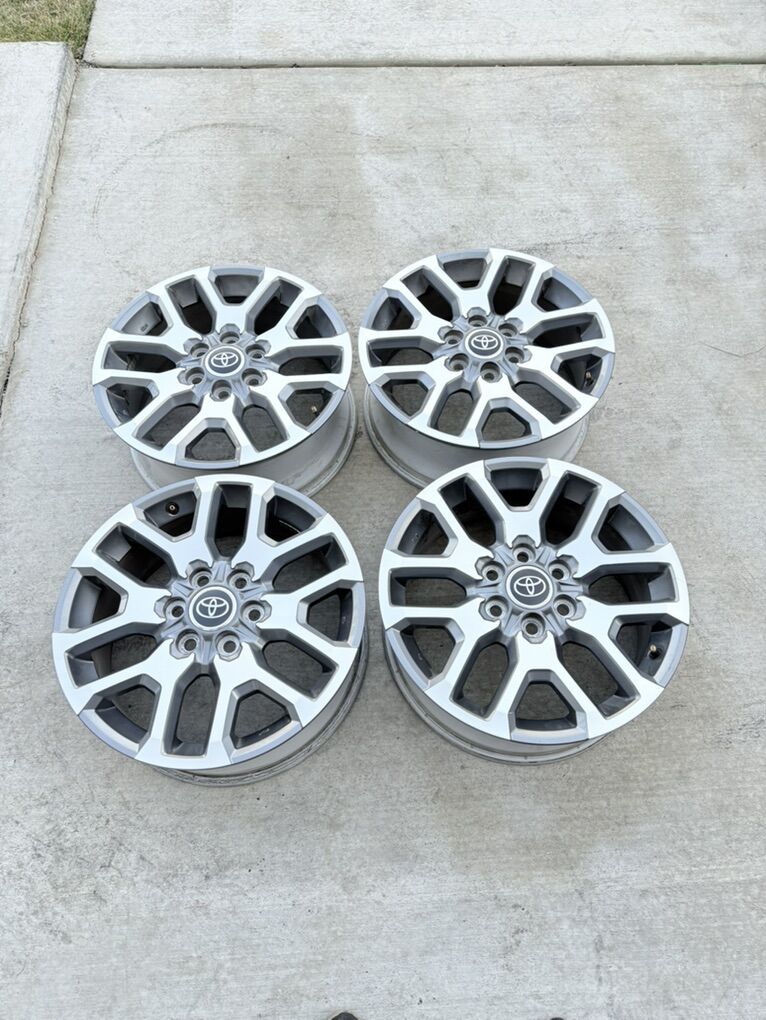Toyota Tundra Rims 20” like new