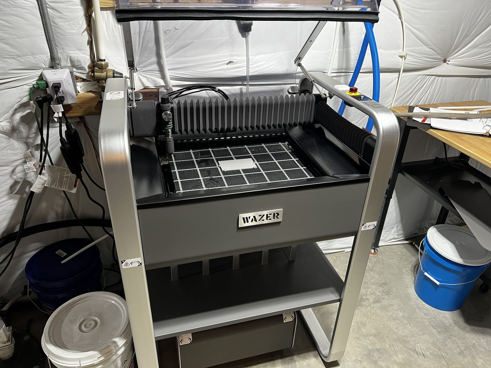 Wazer Desktop Waterjet – Like New 34 hrs – Loaded extras – $7500 OBO