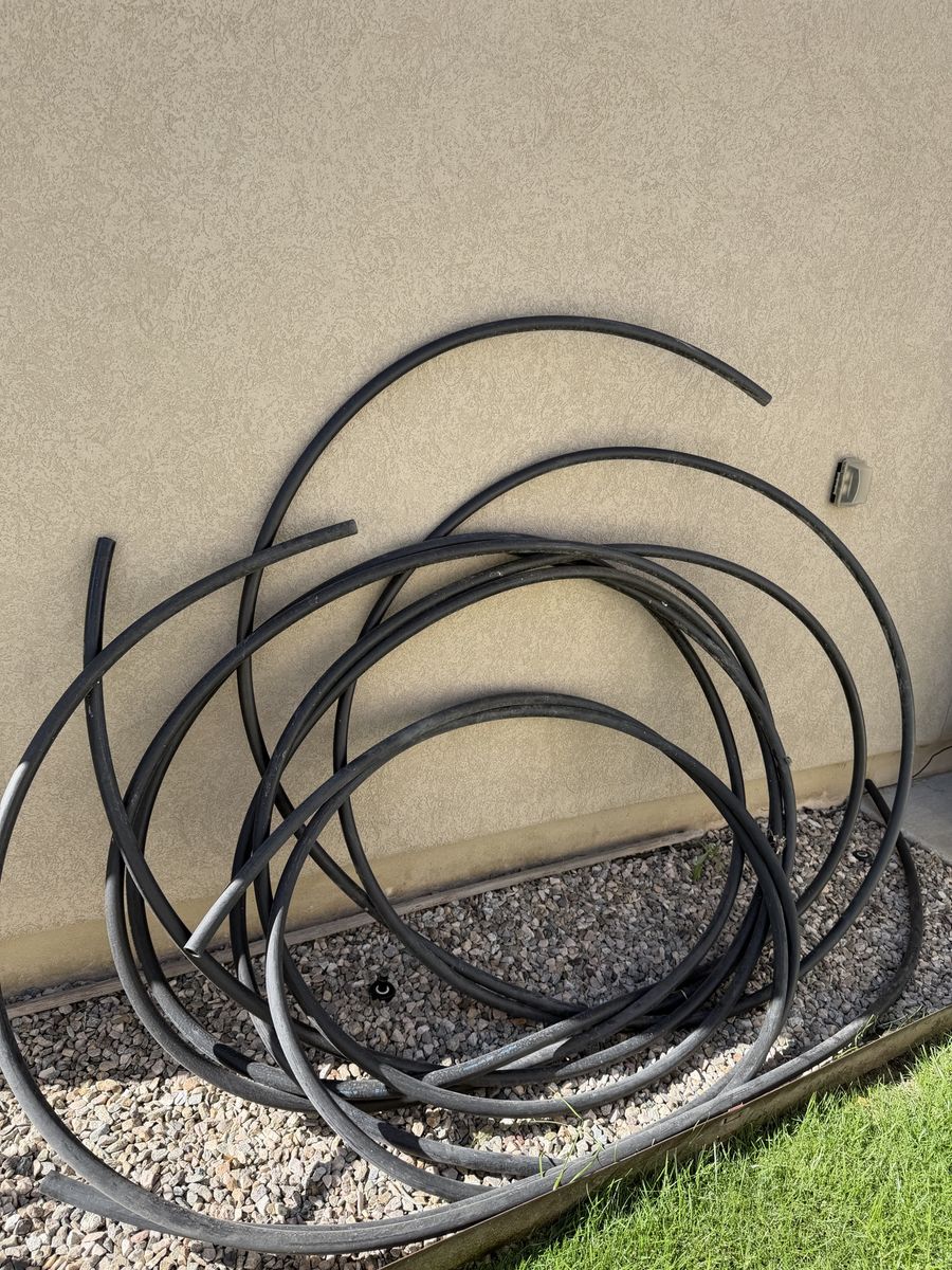 1” sprinkler pipe - free