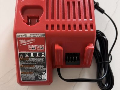 Milwaukee M12 M18 Multi-Voltage Charger for Li-Ion Battery Packs - 3 available