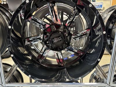 Insane Off-road 22x12 8x139/135 Bolt Pattern, brand new Set of 4 wheels.