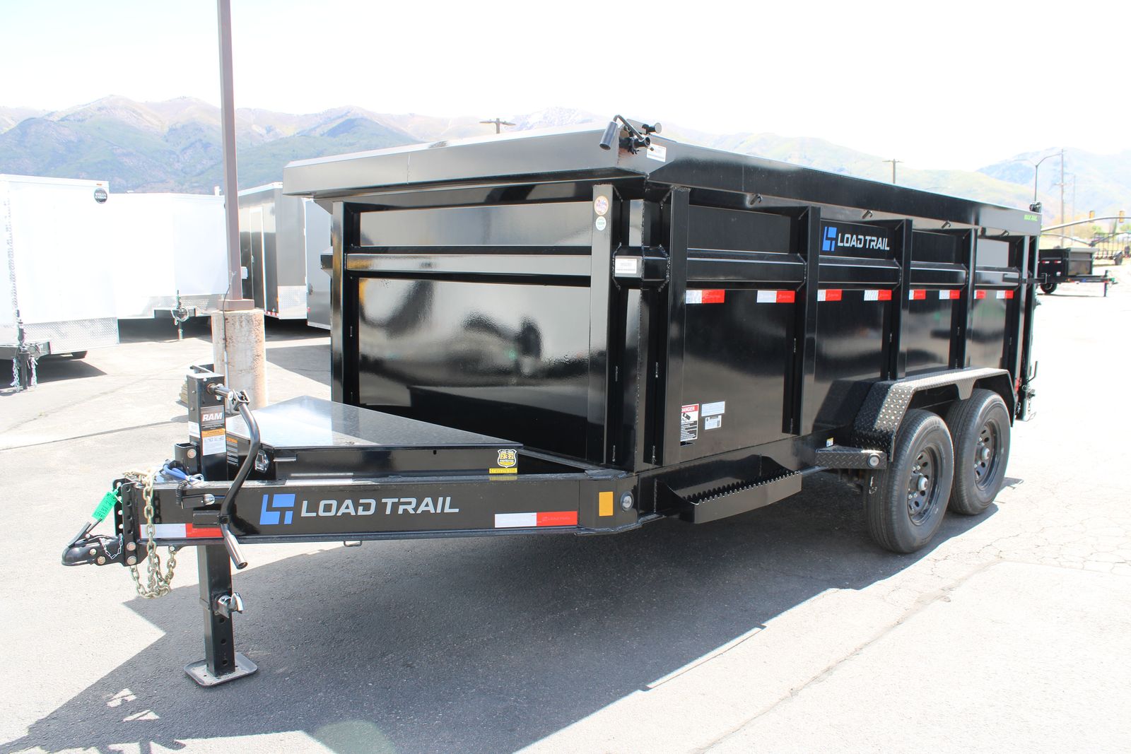Loadtrail 4' Wall 14 Foot Dump Trailer