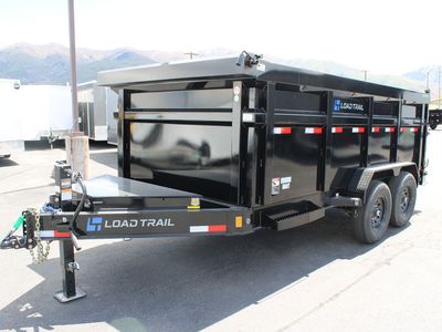 Loadtrail 4' Wall 14 Foot Dump Trailer