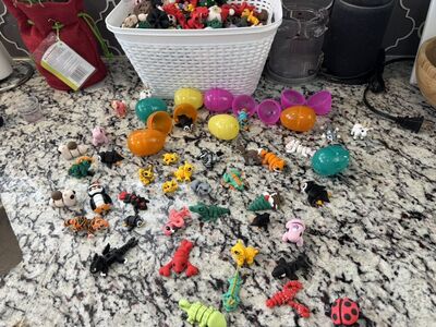 Pre Filled Easter Eggs With flexi 3D Prints