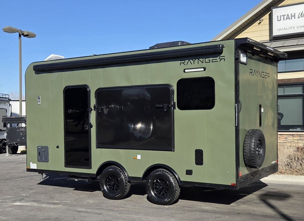 2027 RAYNGER 8x18 / 8.5x18 Toy Hauler Travel Trailer Enclosed Cargo Custom Conversion New