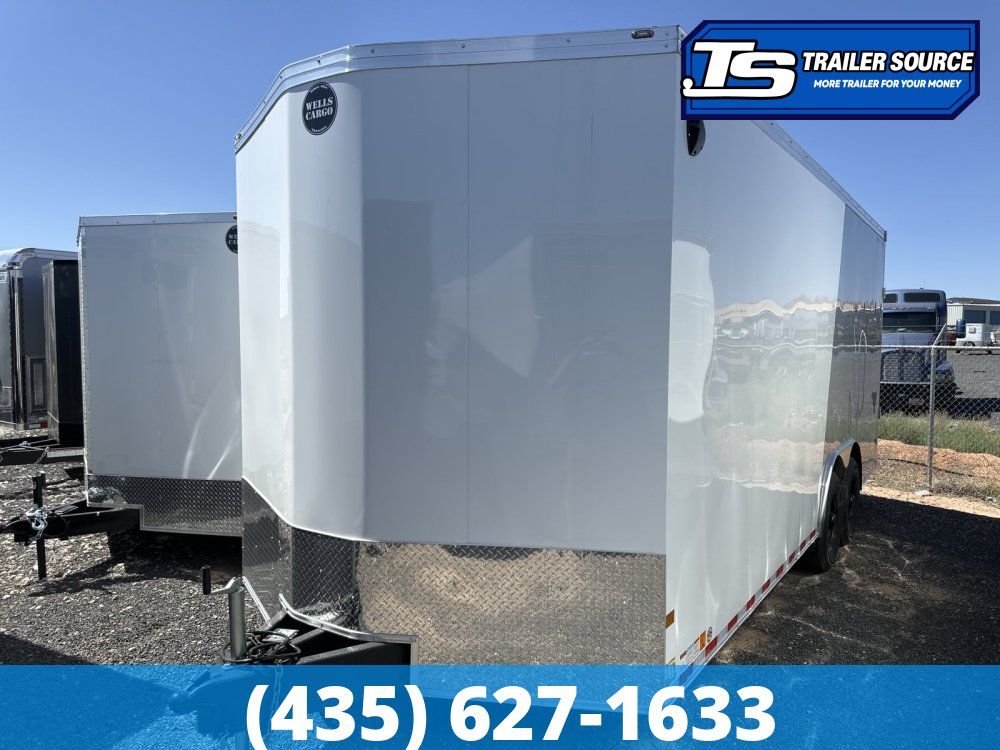 8.5x20 Wells Cargo Road Force Enclosed Cargo Trailer - 7'6" Interior - 12K GVWR 2 Tone Color