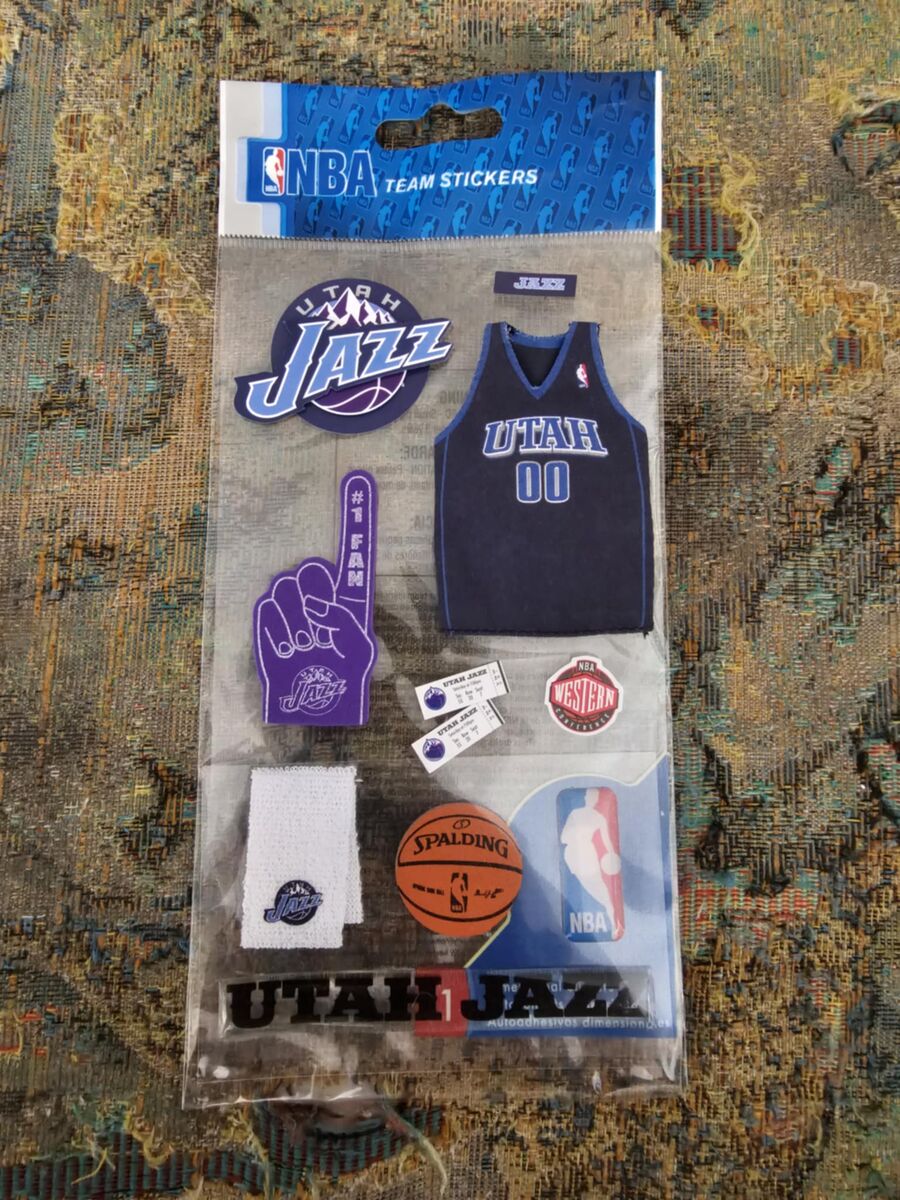 sticker of NBA Utah Jazz
