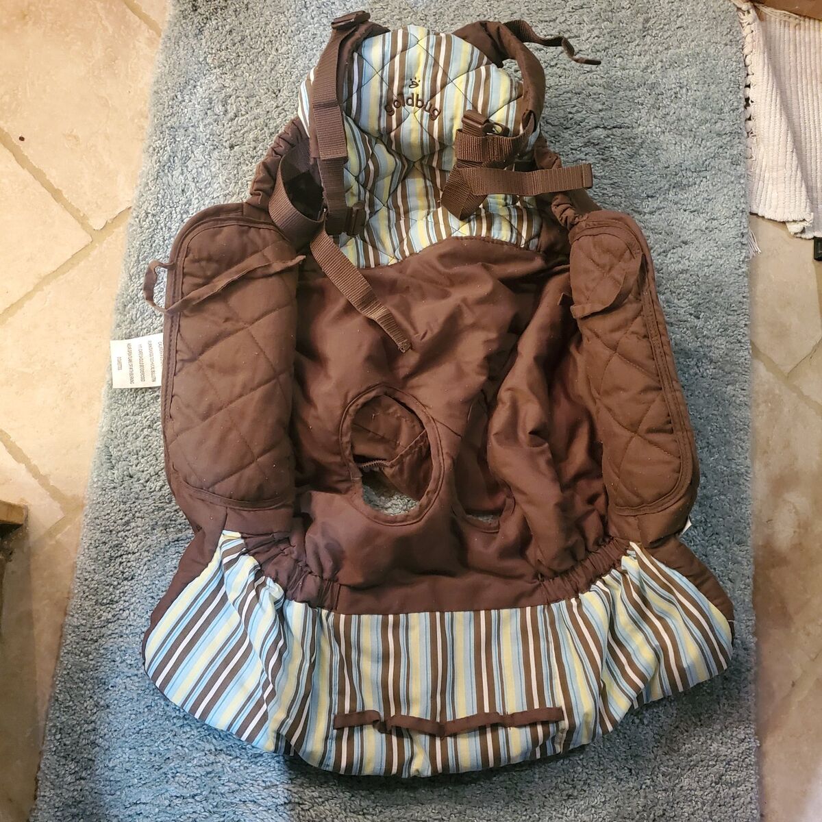 Goldbug shopping cart and high chair cover