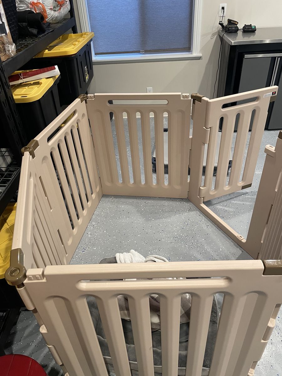Dog fence and platform