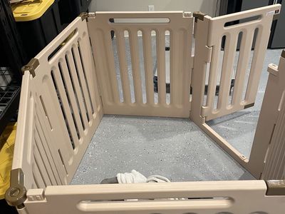 Dog fence and platform