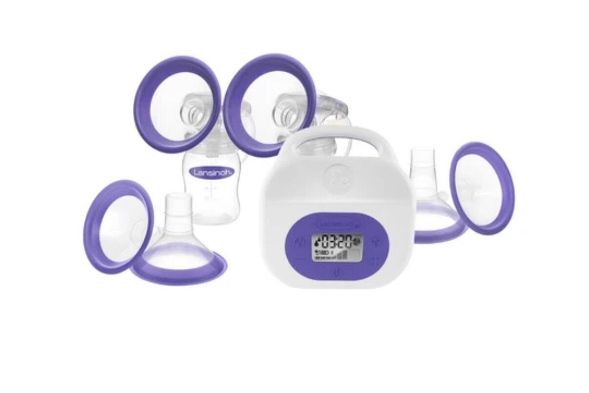 Breast Pump And 300 milk Storage Bags