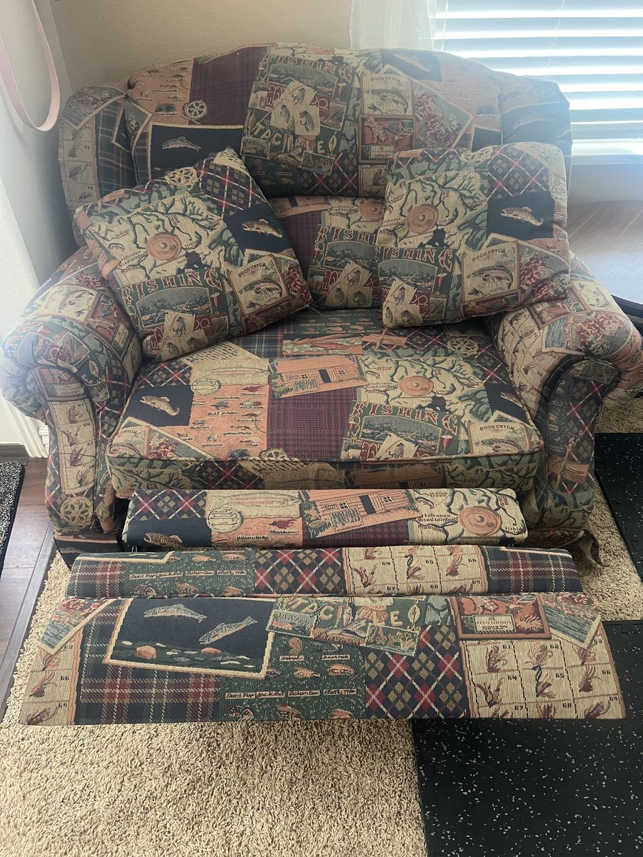 Reclining Chair Fishing Design